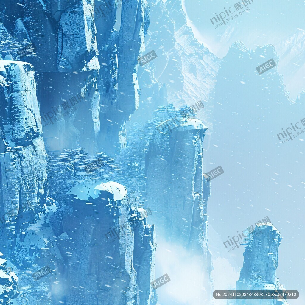 雪山大场景