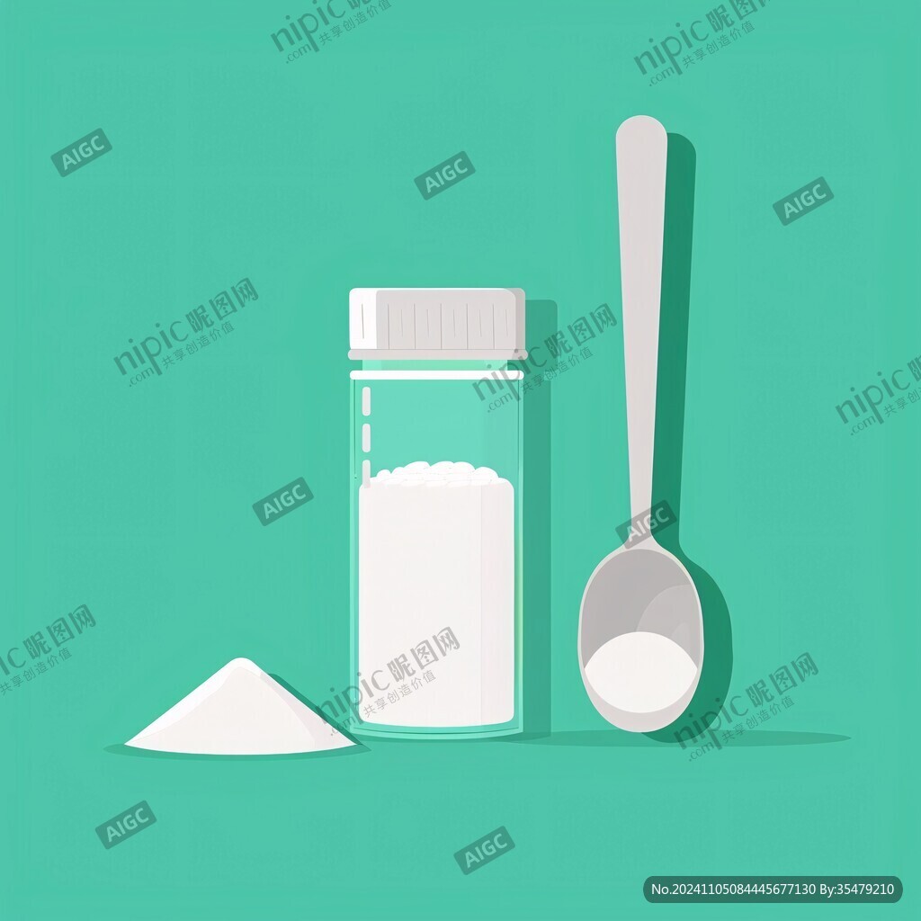 食盐插画