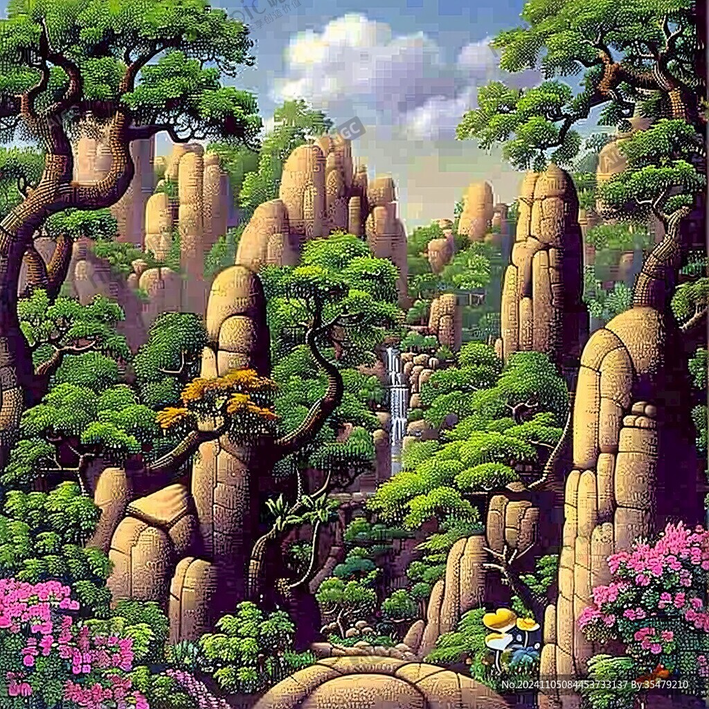 迎客松大图