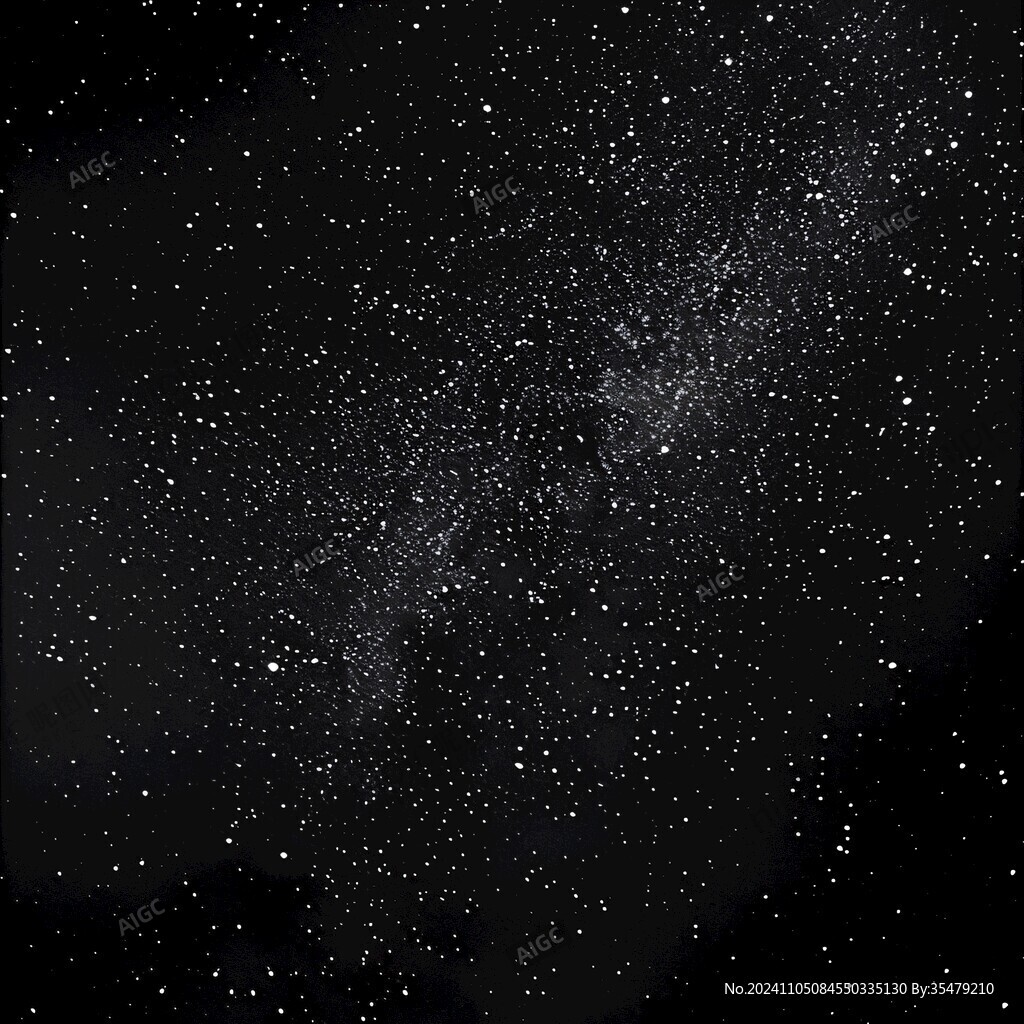黑色酷炫星空