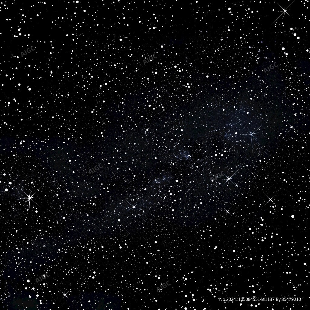 浪漫唯美黑色星空星光