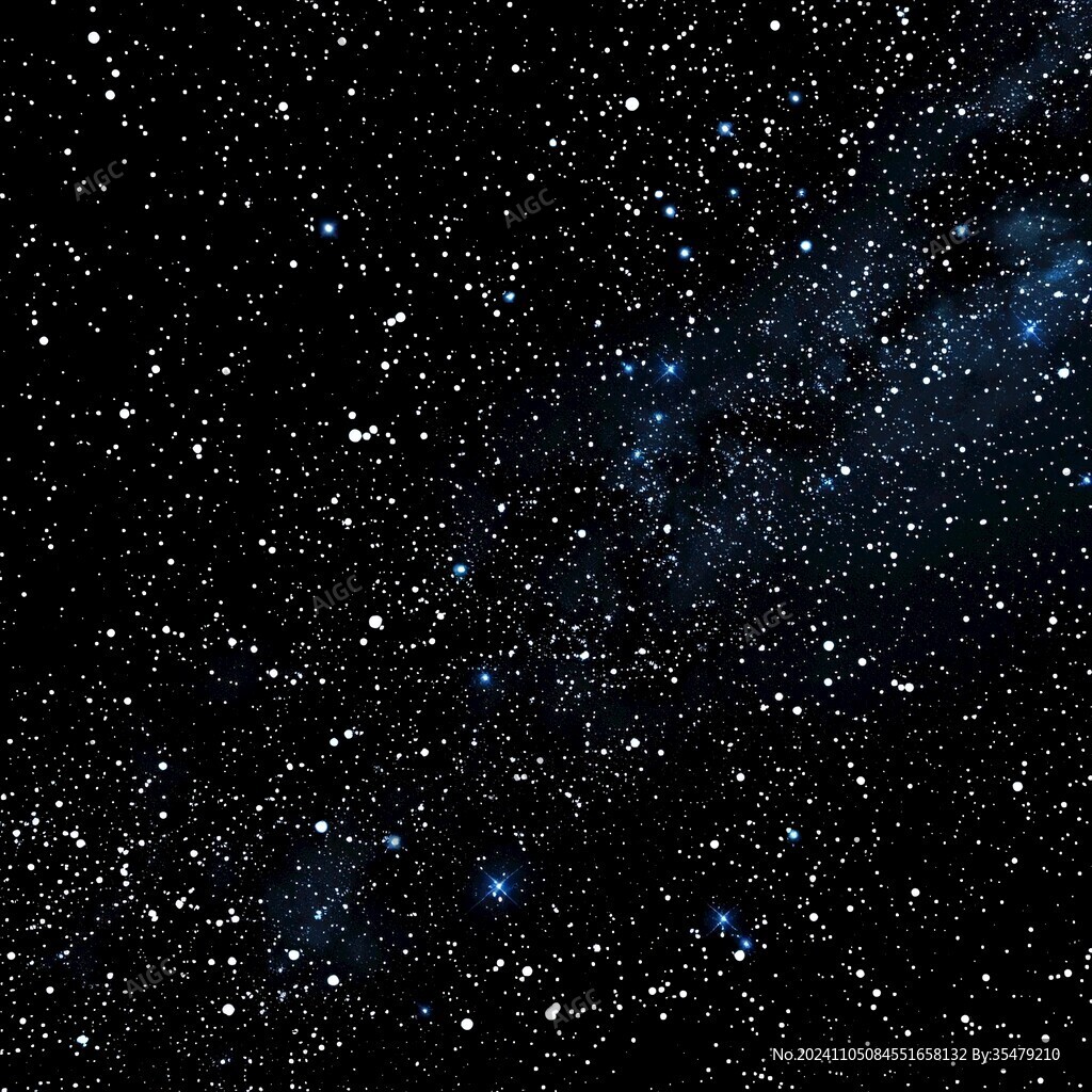 浪漫唯美黑色星空星光