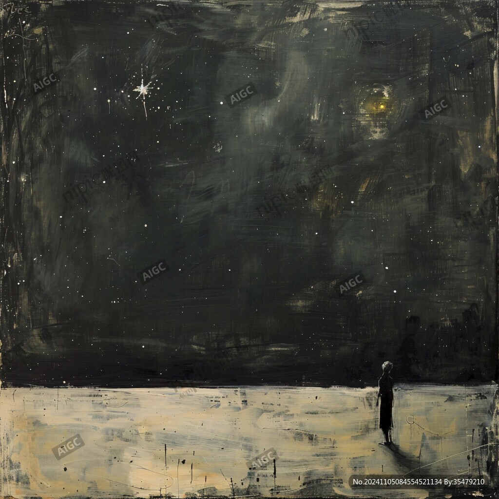 星空系列油画展
