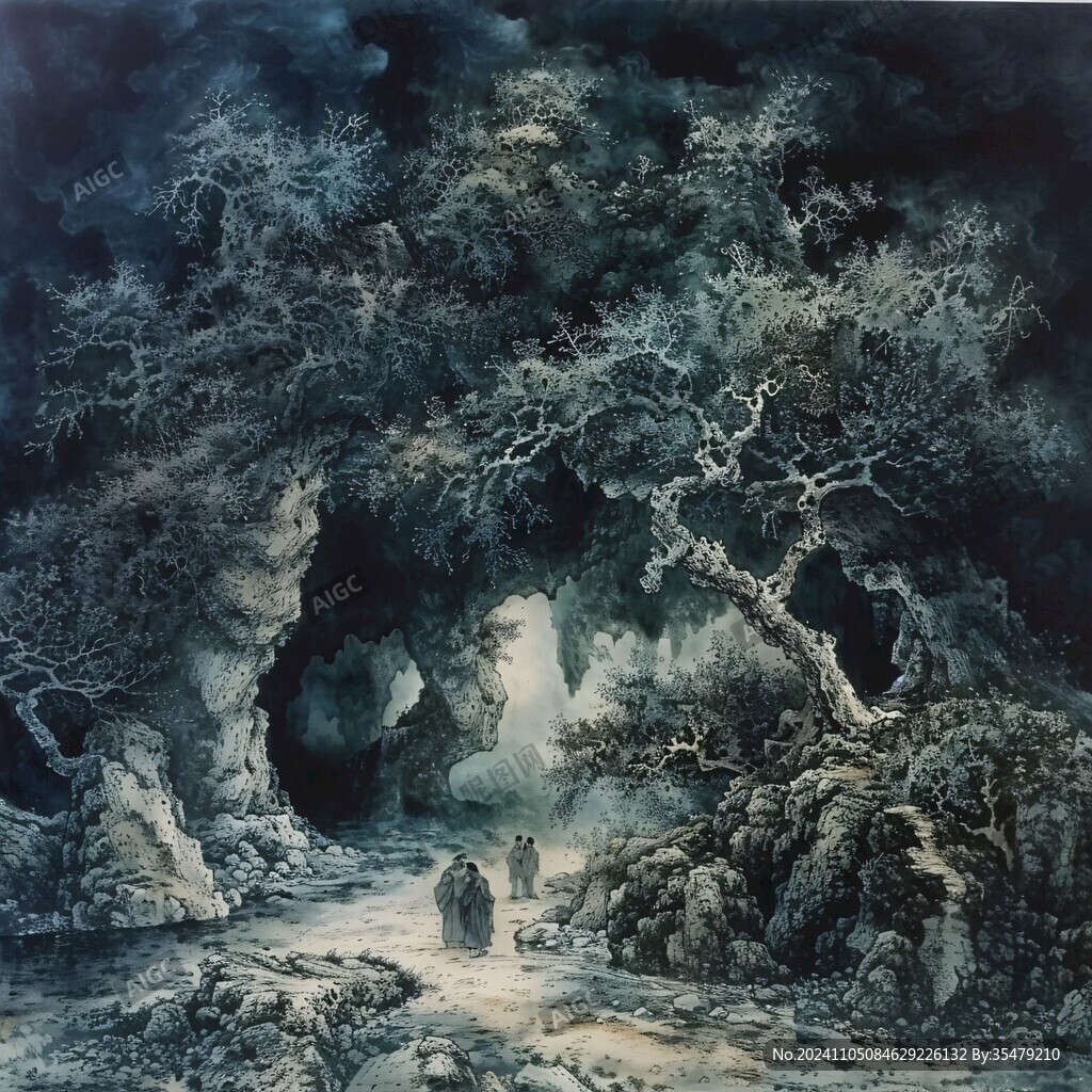雾凇艺术画