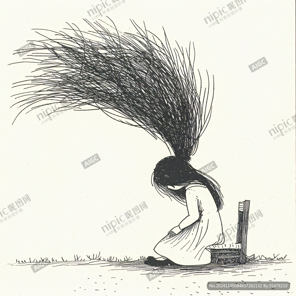 孤独的灵魂插画