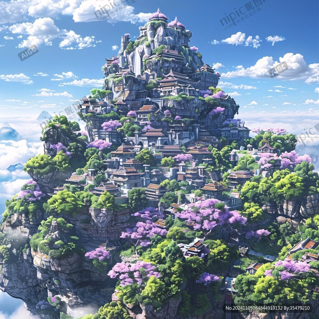 古风仙境天上宫阙