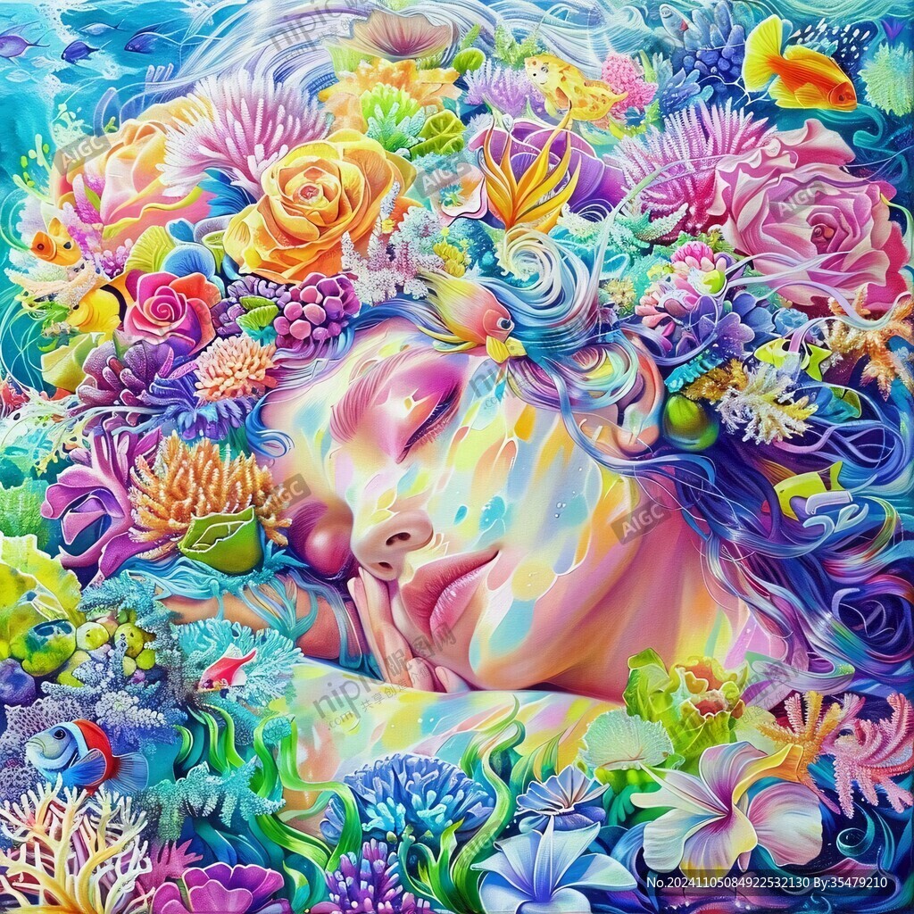 梦幻立体画