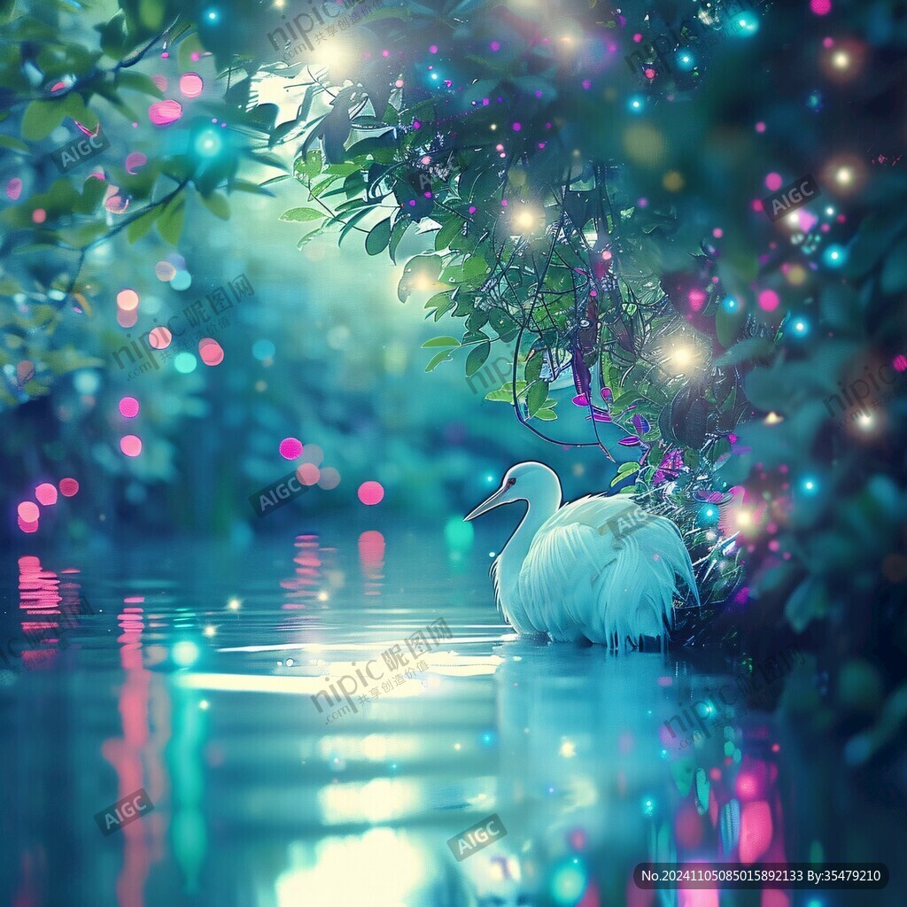 白天鹅夜晚