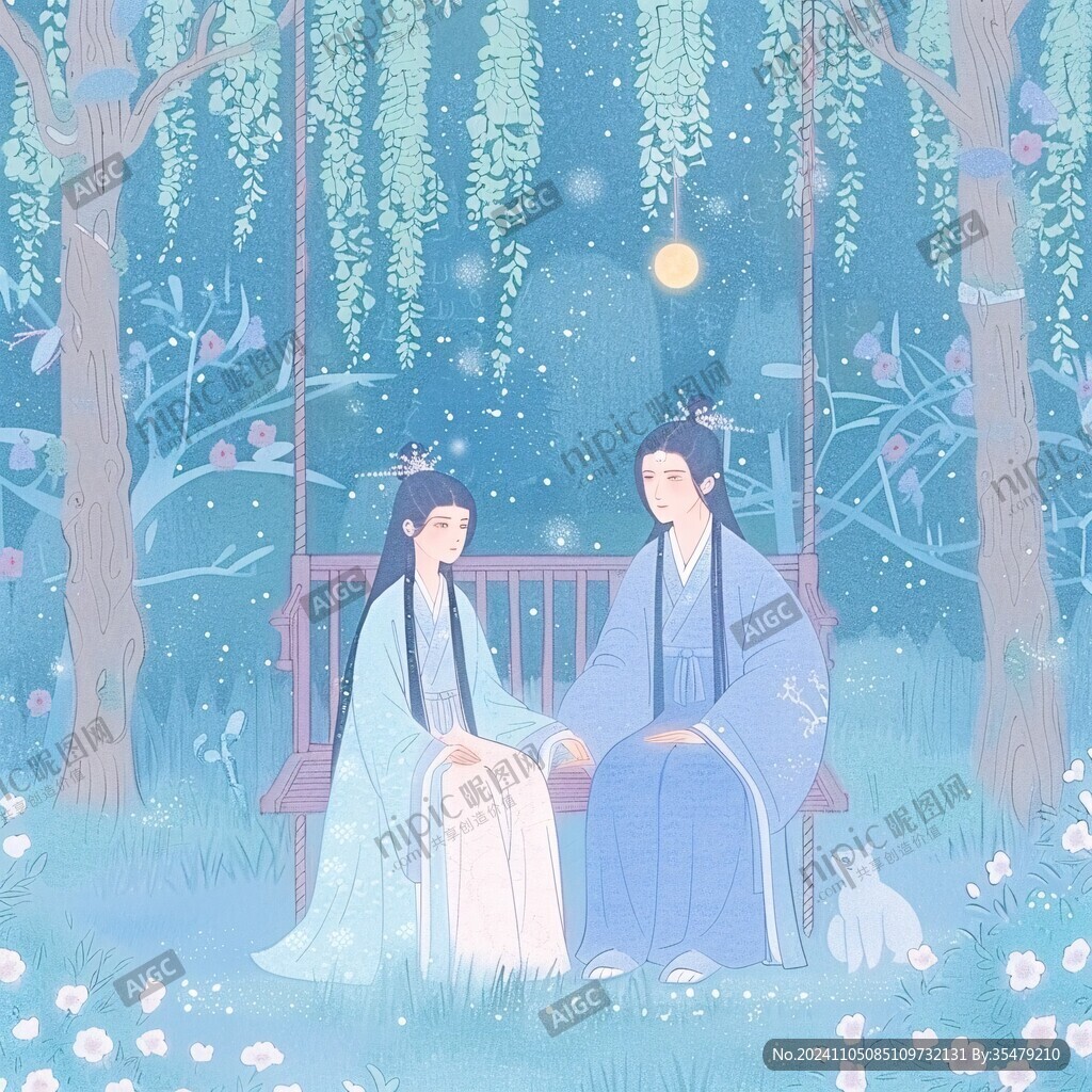 扁平风牛郎织女