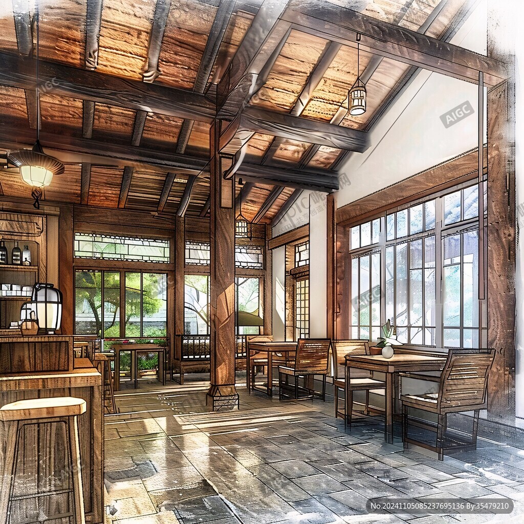 仿古酒屋