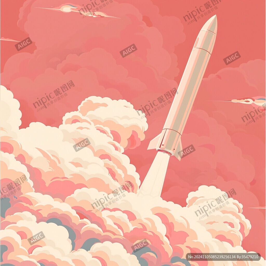 火箭队插画素材背景