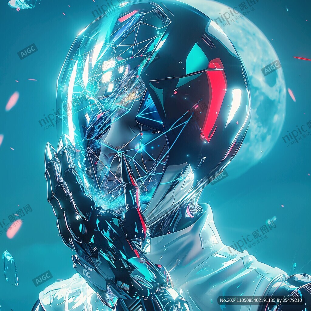 后现代机械科幻未来派