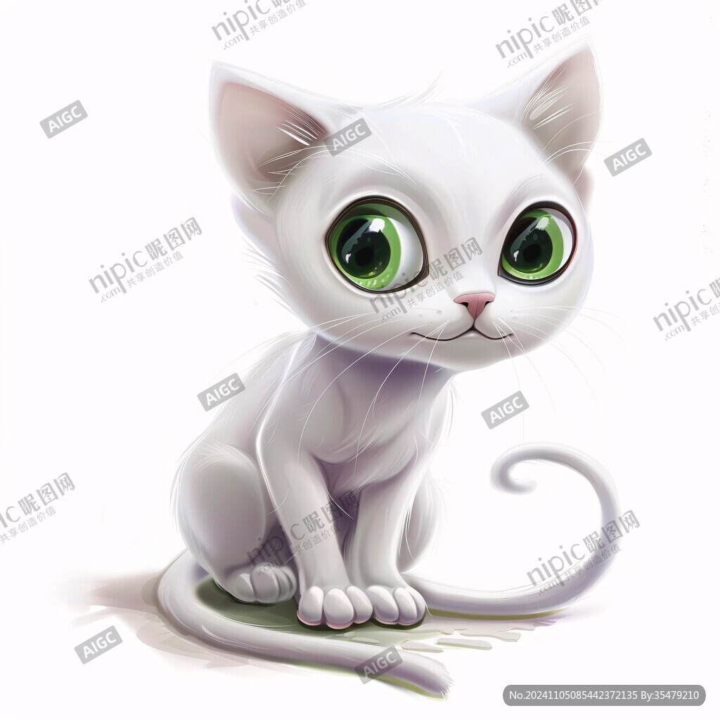 3d卡通猫咪