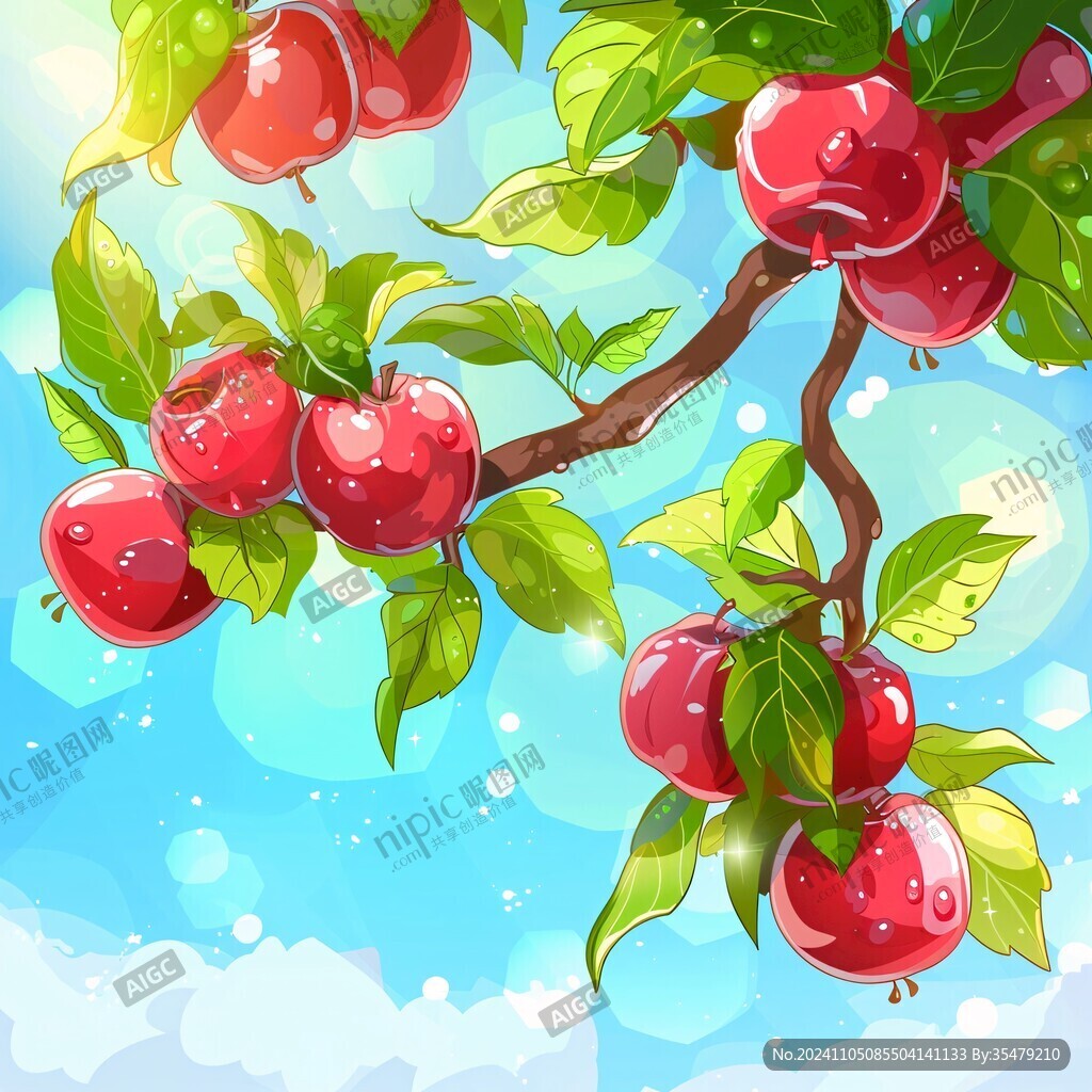 lowpoly樱桃
