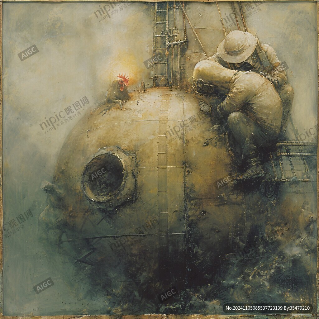 铆工罗西画作