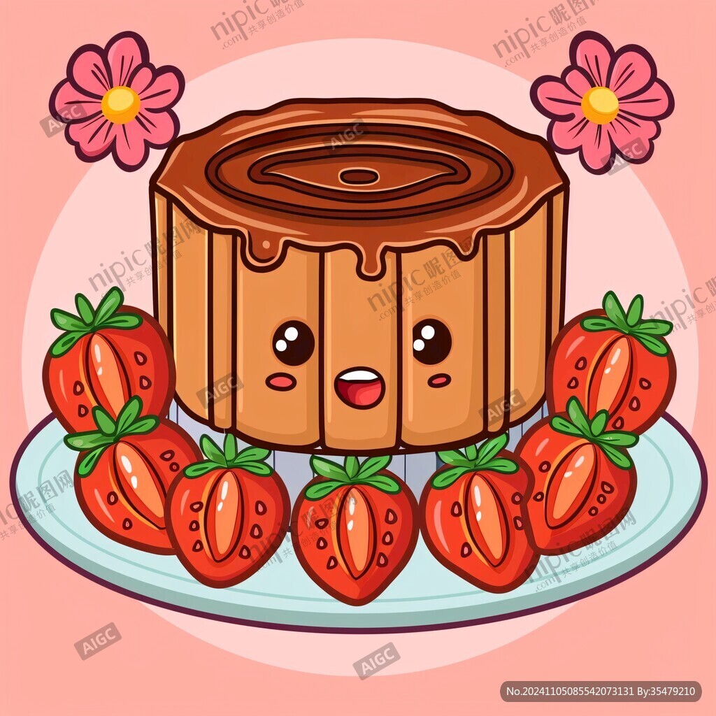 山楂糕插画