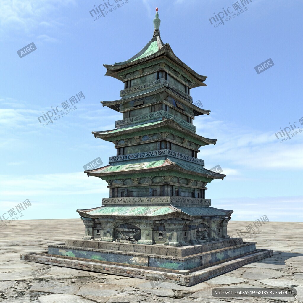 安方塔素材