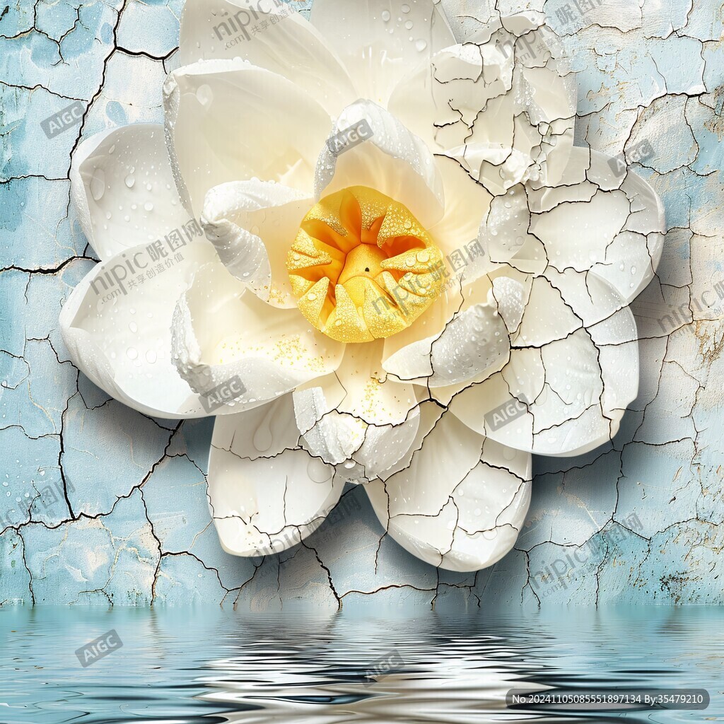 3d荷花背景
