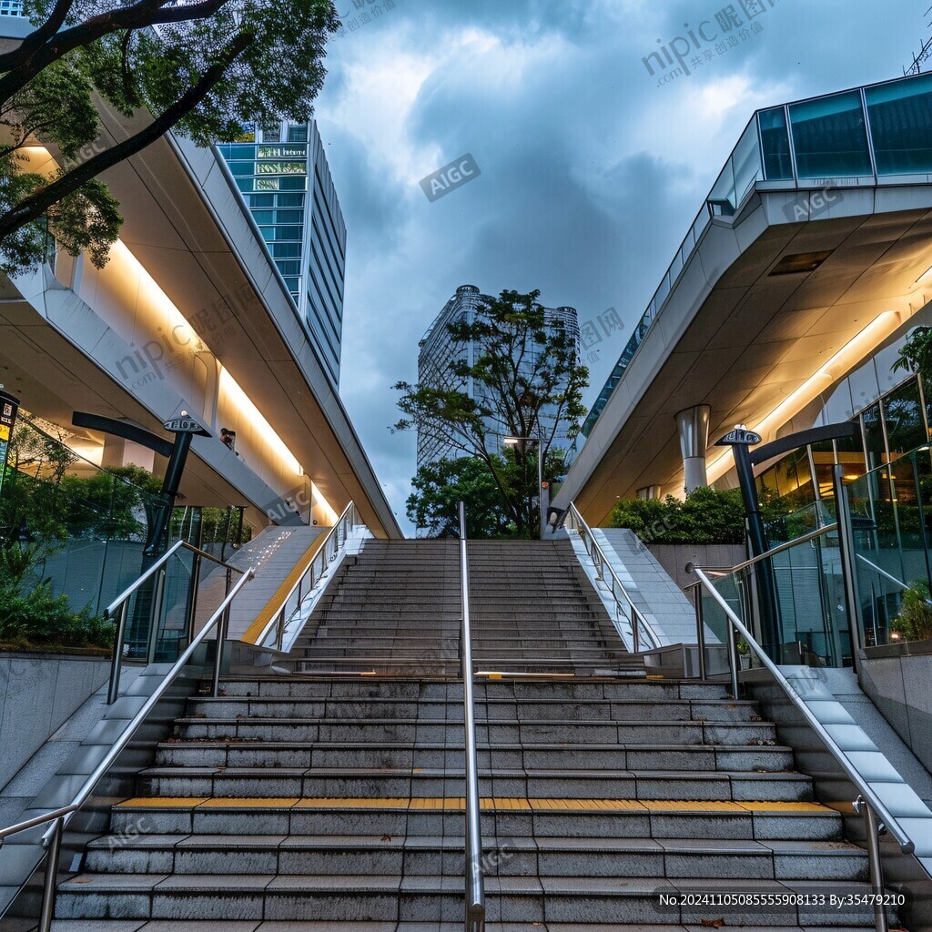 公共建筑室外台阶