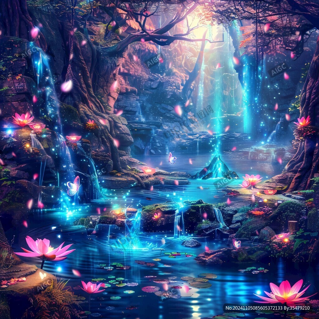 梦幻森林场景