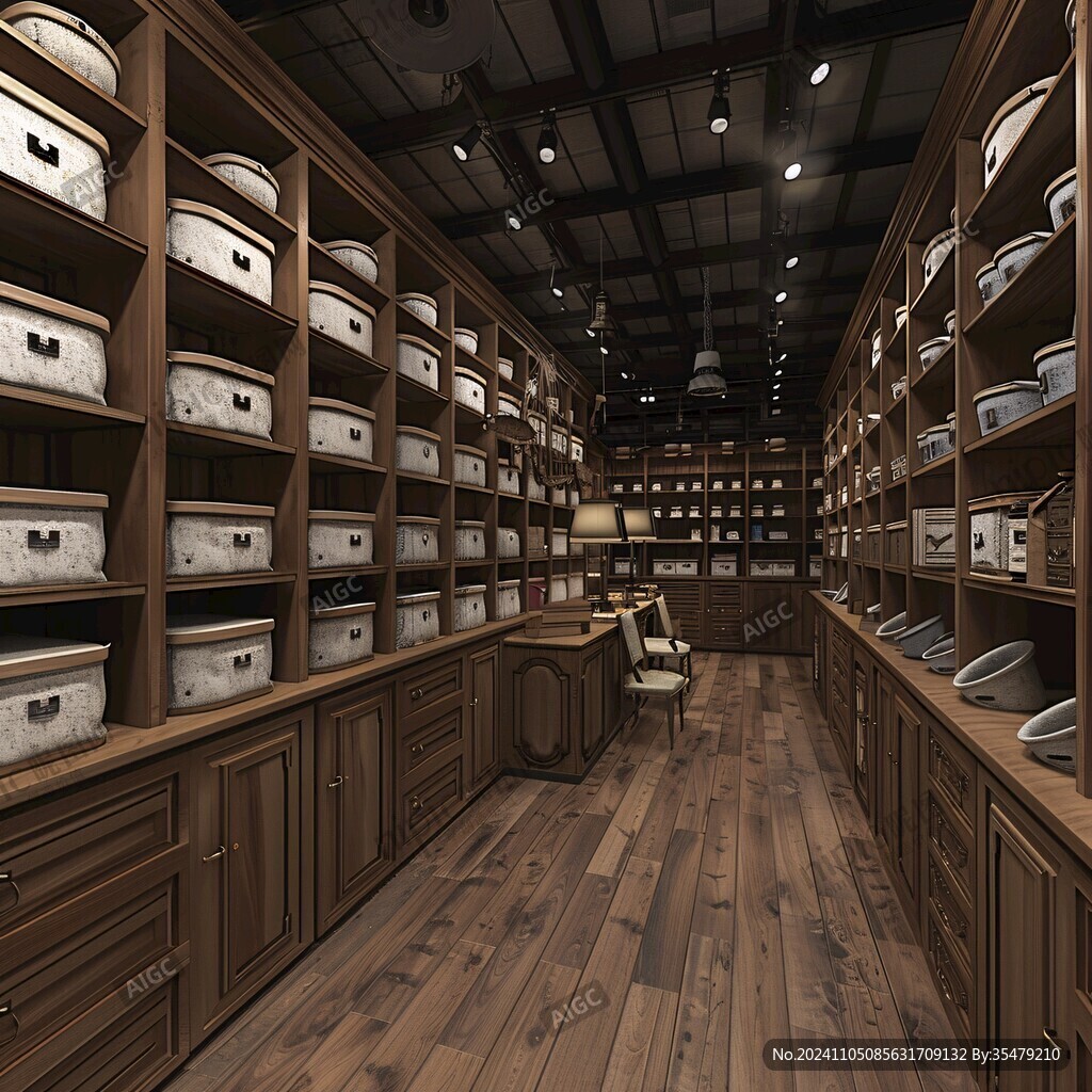 皮具店设计