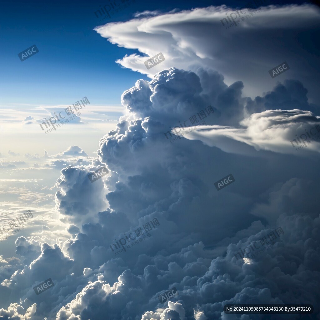 高空看云彩