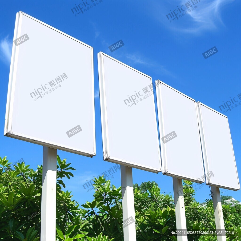 广告排
