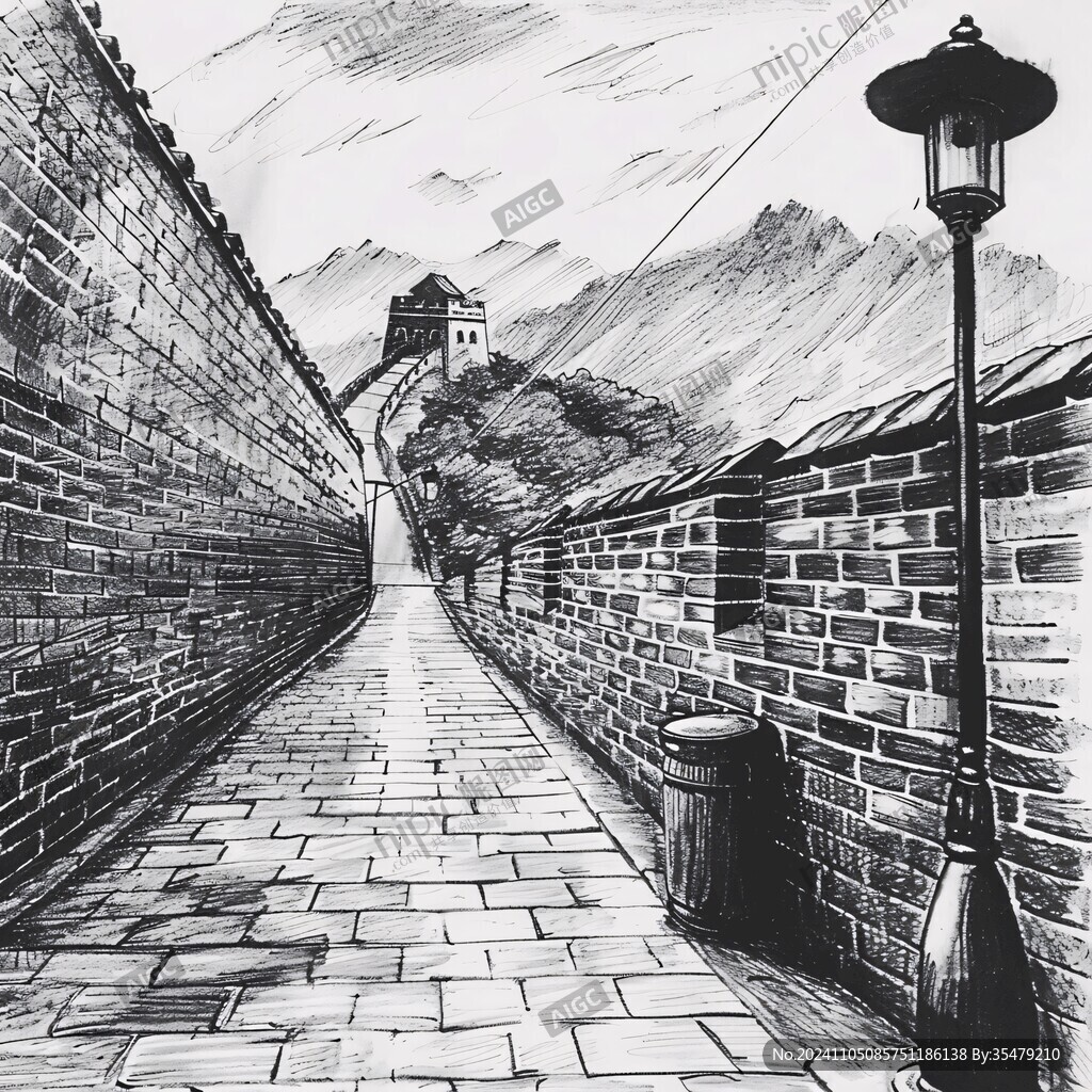城墙手绘