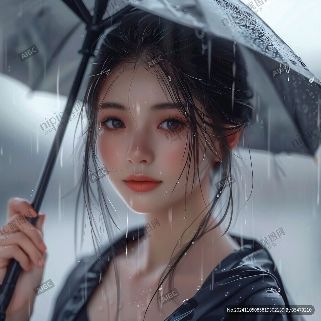 板绘人像