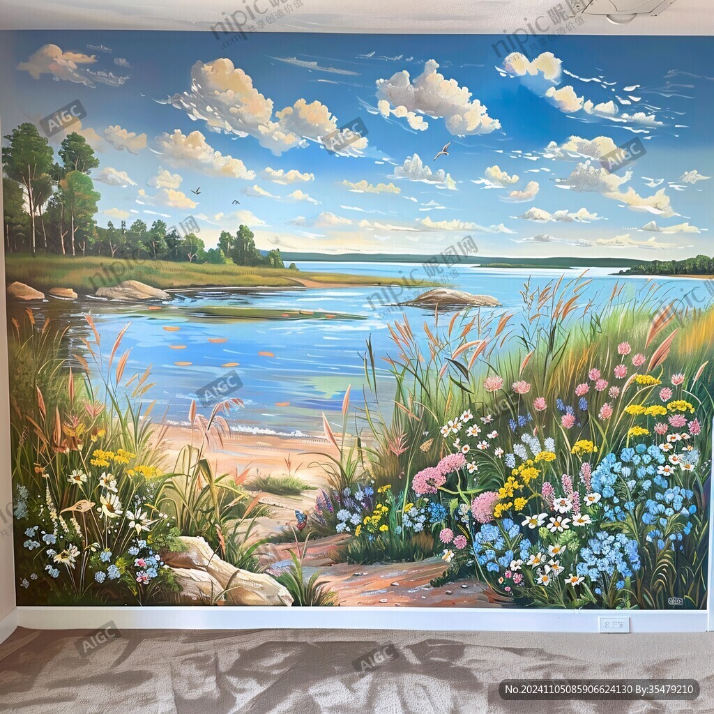 自然景观墙画
