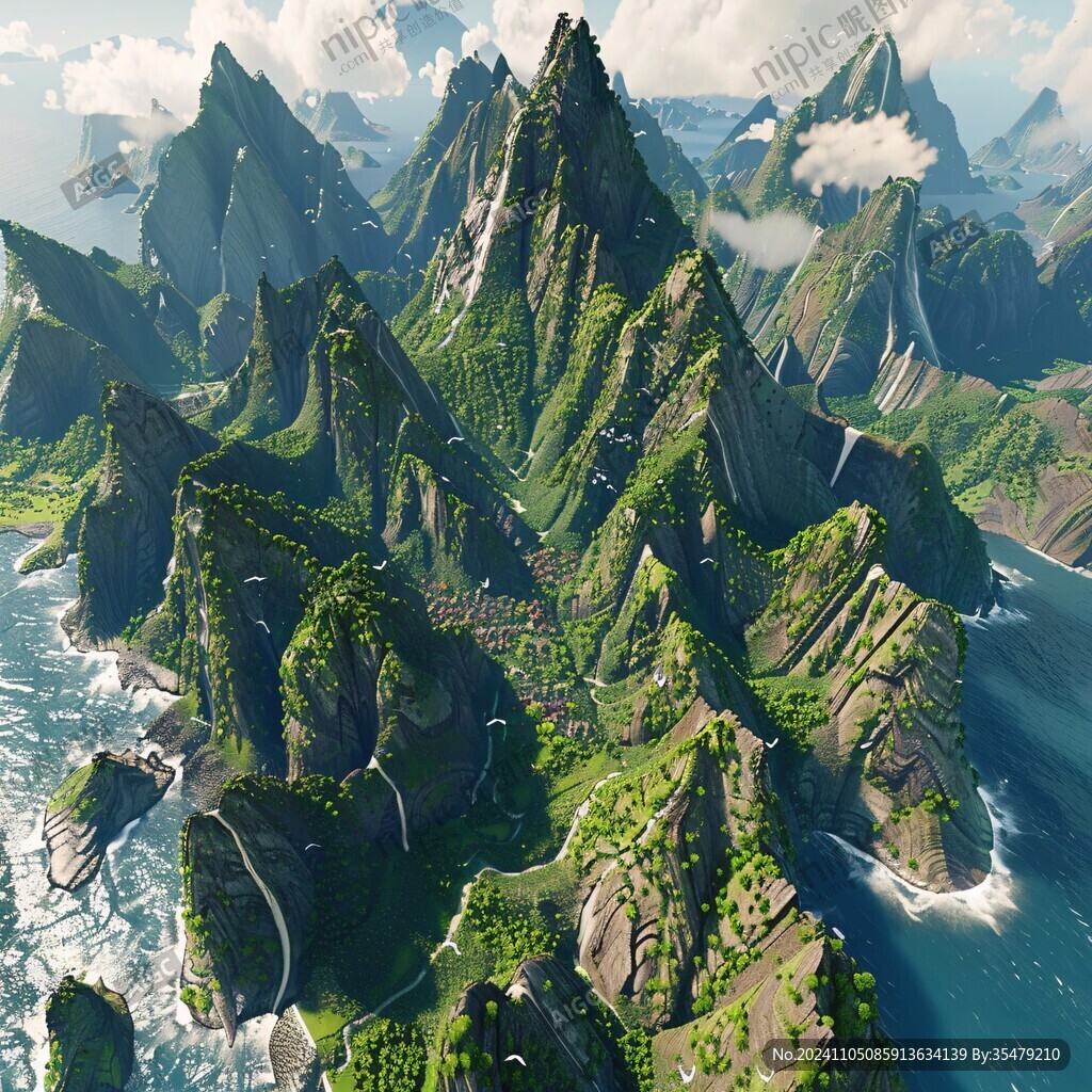 3d山体