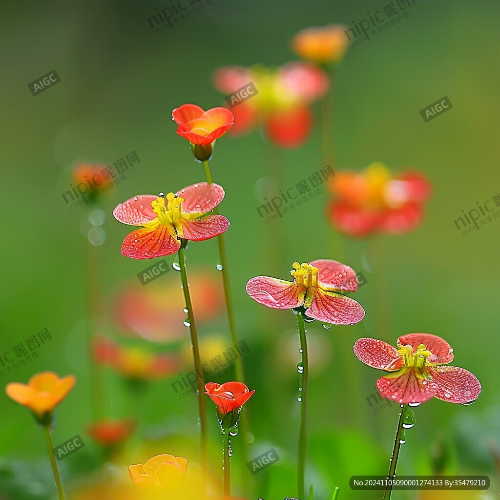 酢浆草微距