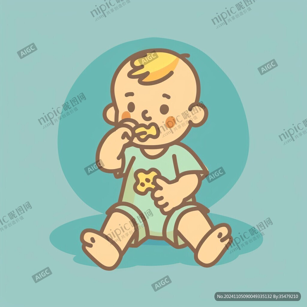 婴儿卡通形象设计