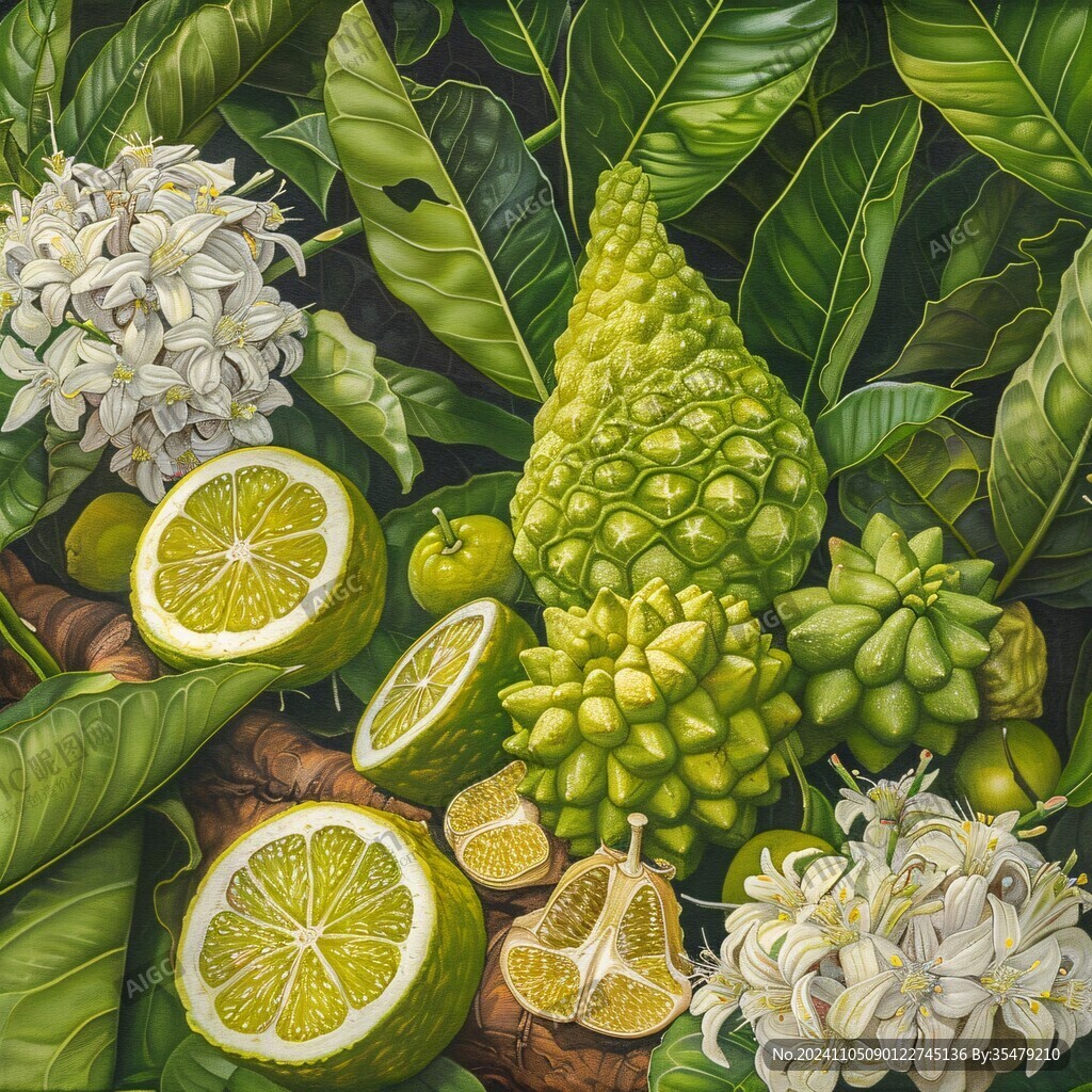 热带植物花卉水果