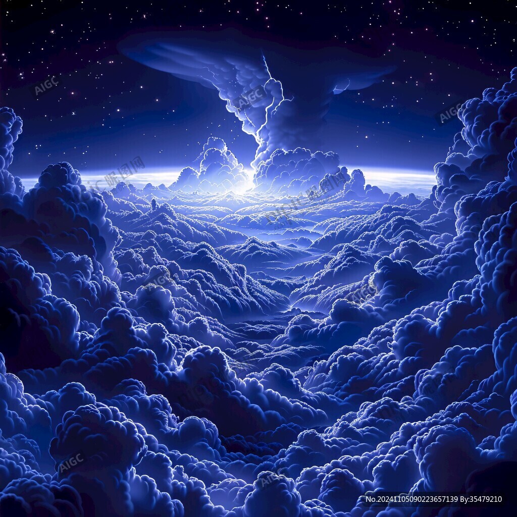 星空立体画