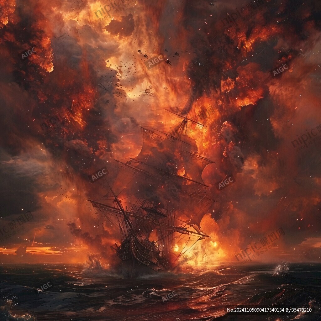 海战场景图