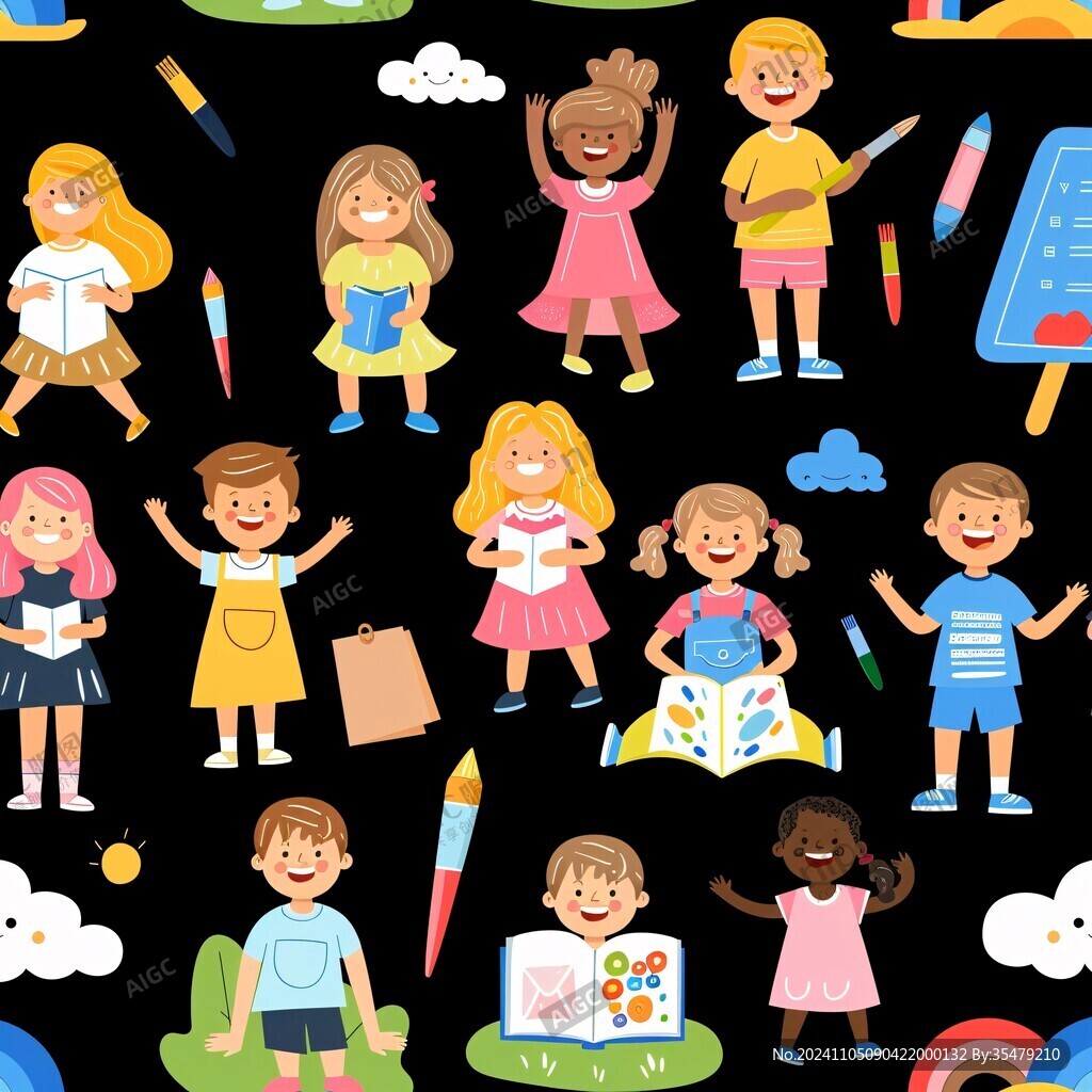 儿童幼儿园小学生