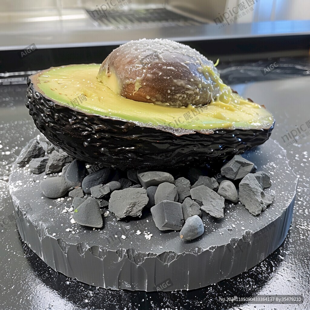 岩盐烤牛油果