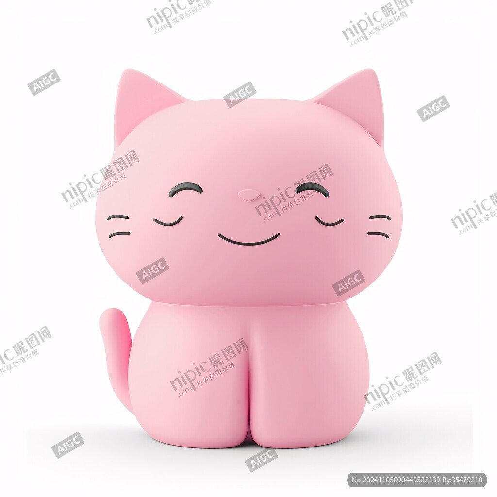 猫咪玩偶公仔设计
