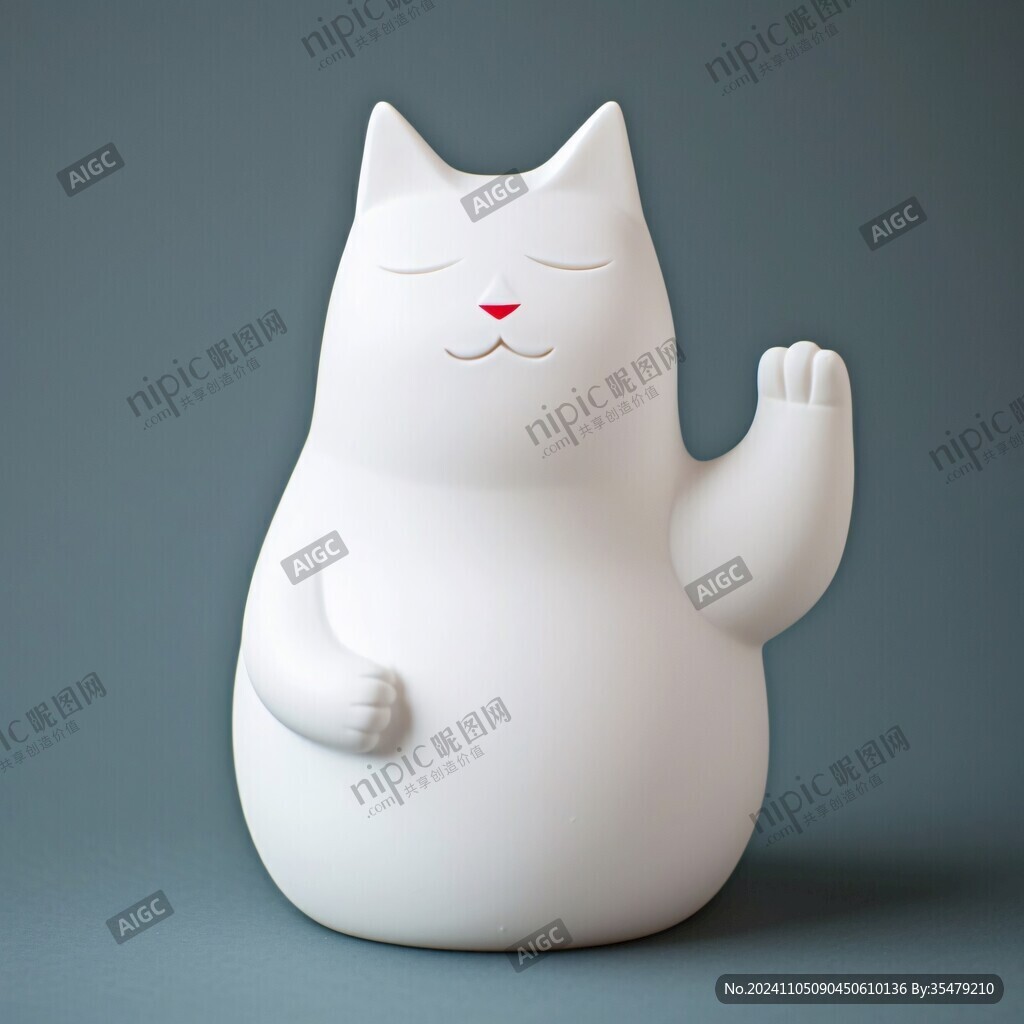 猫咪玩偶公仔设计