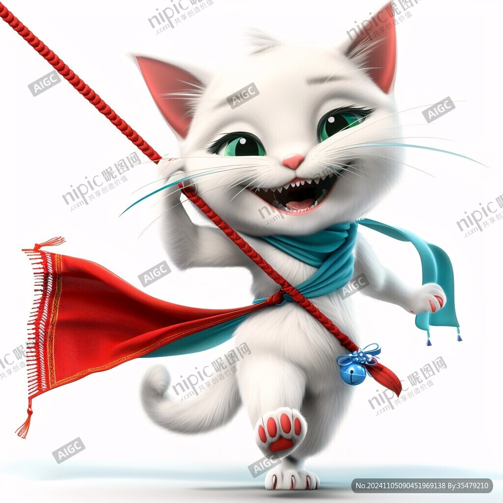 3d卡通猫咪