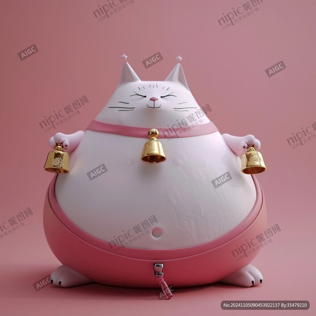 招财猫耳机盒