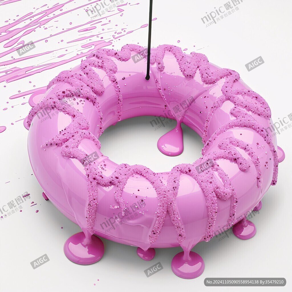 3d膨胀风元素
