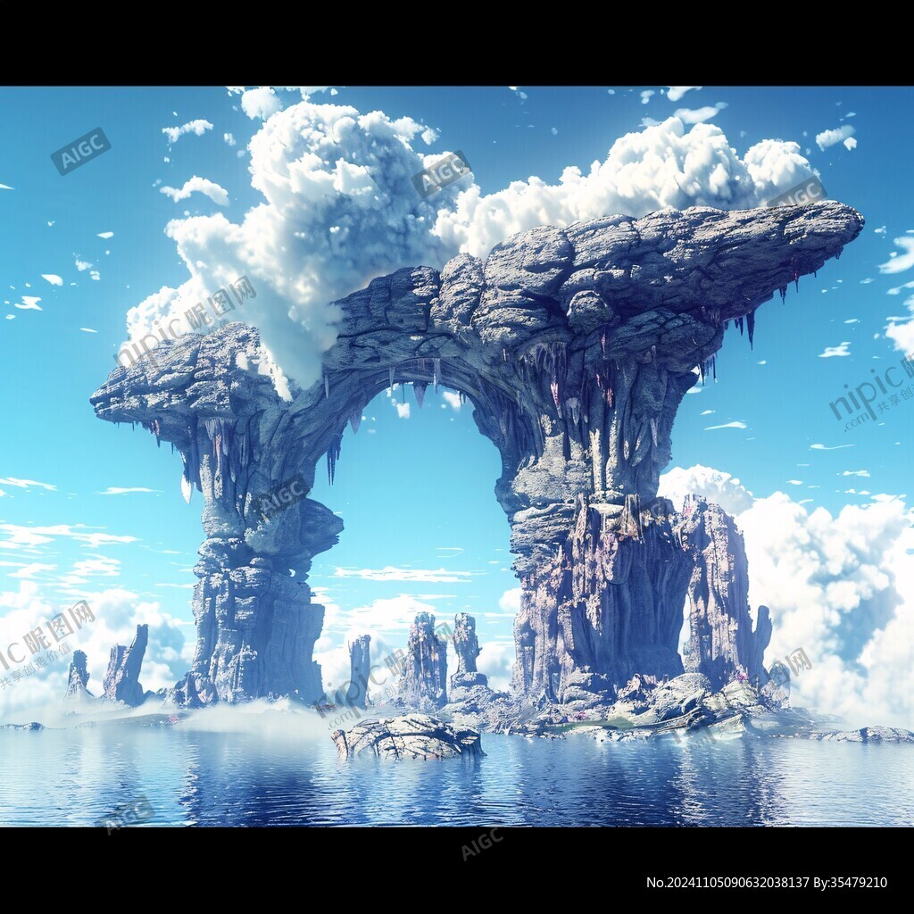 浮游岛天空之城