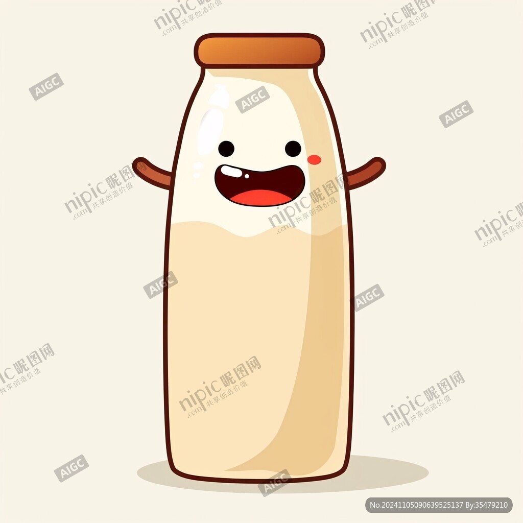 豆奶插画
