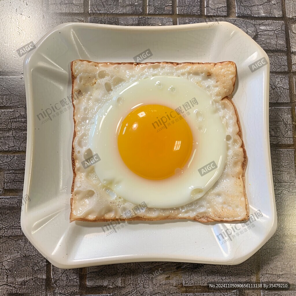 太阳蛋吐司