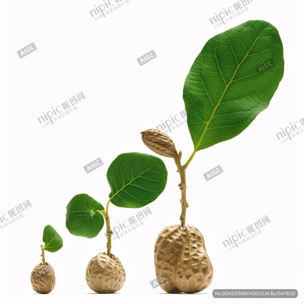 花生叶子素材