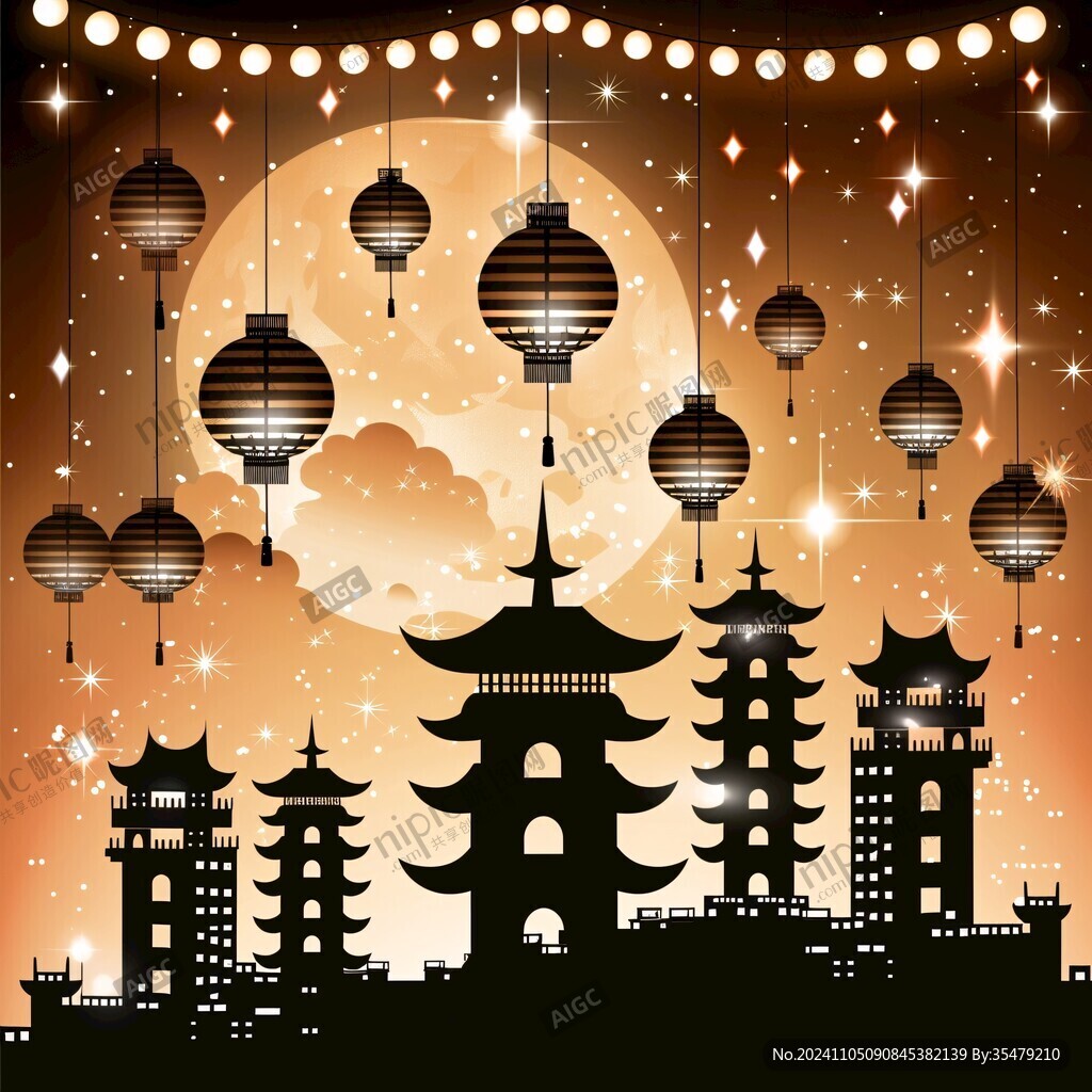 中秋建筑