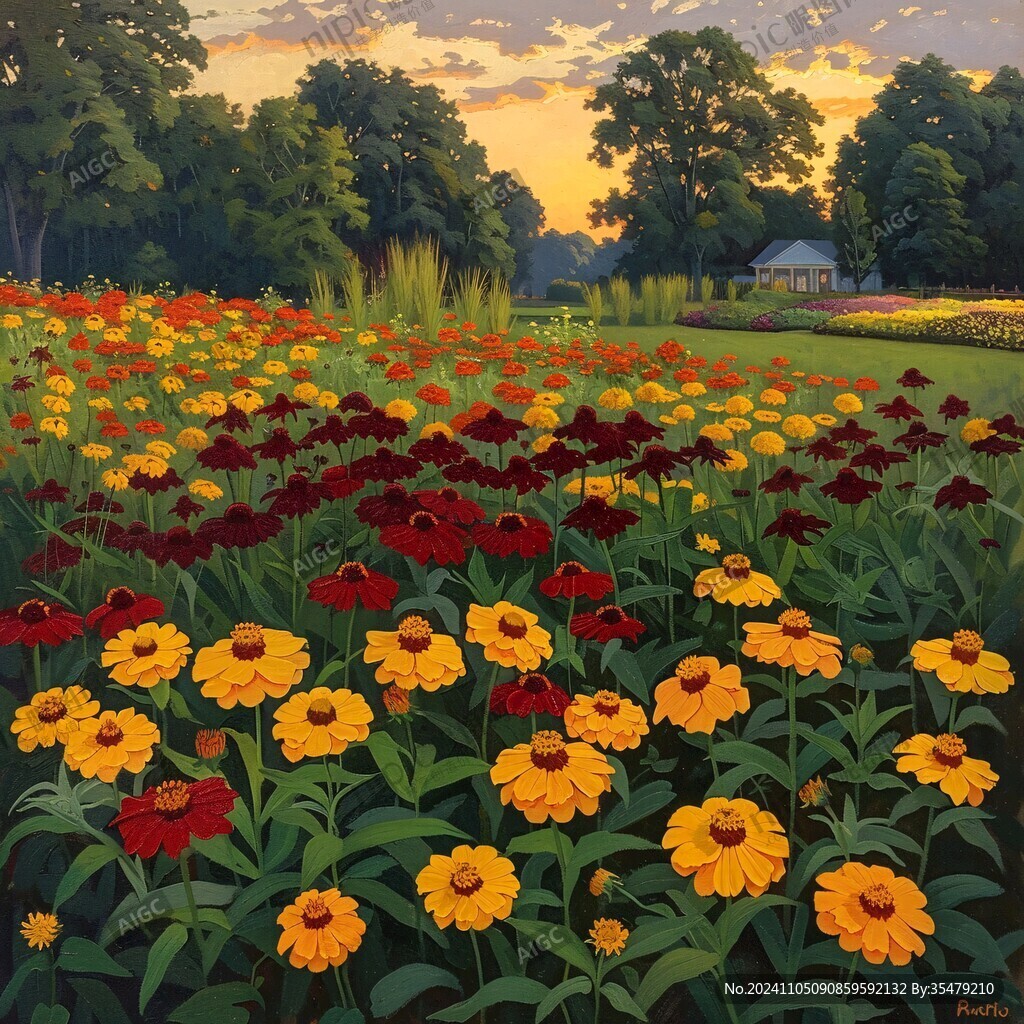 人物风景花卉油画