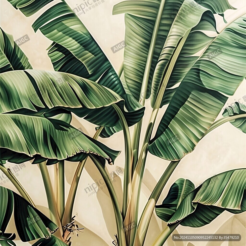 芭蕉装饰画